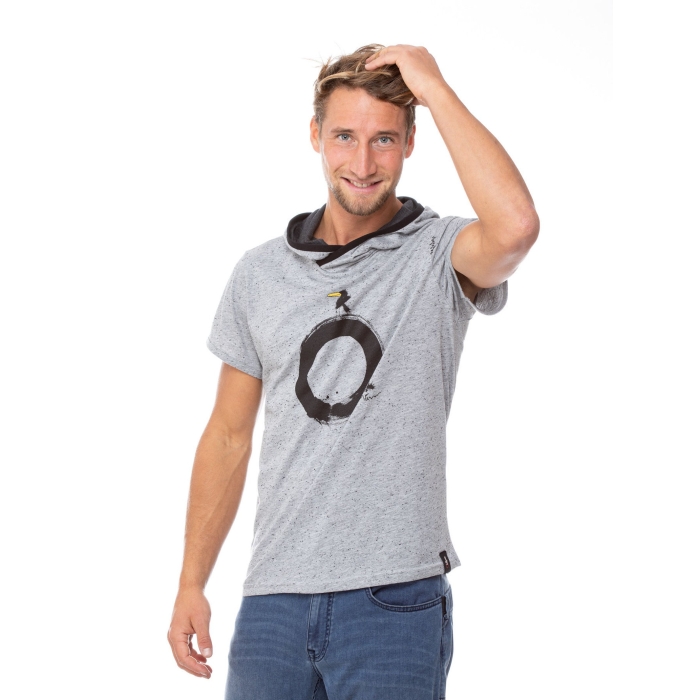 T-shirt męski Chillaz OSLO ZEN GREY MELANGE